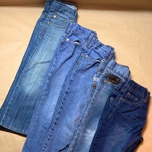 Toddler Boy Denim Blue Jean Bundle 4T